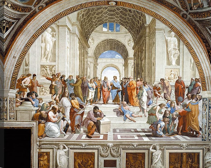 DECORARTS - The School of Athens by Raphael Art Reproduction